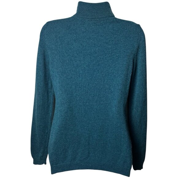 Charter Club 100% Cashmere Turtleneck Sweater  Luxury Cozy Cabincore Holiday XS - Picture 5 of 10